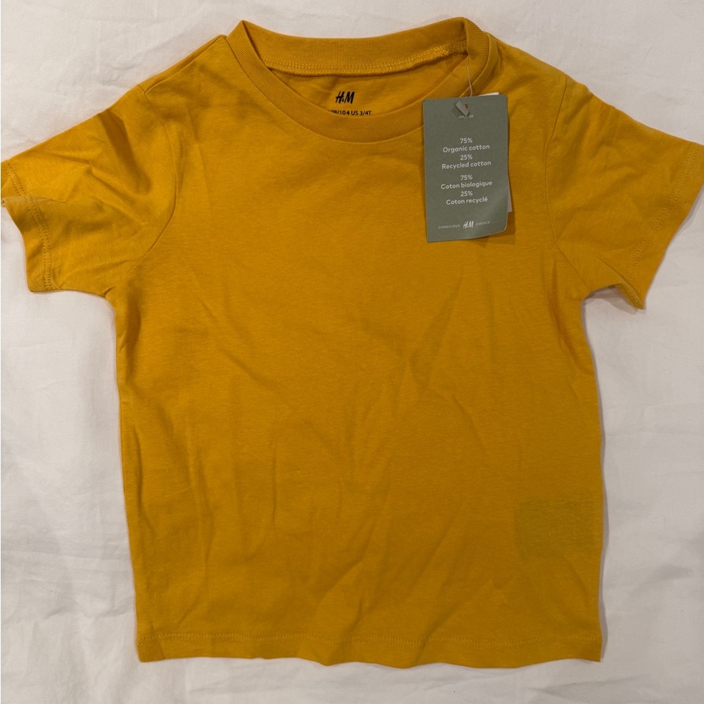 H&M Short Sleeve Shirt, Size 3/4T